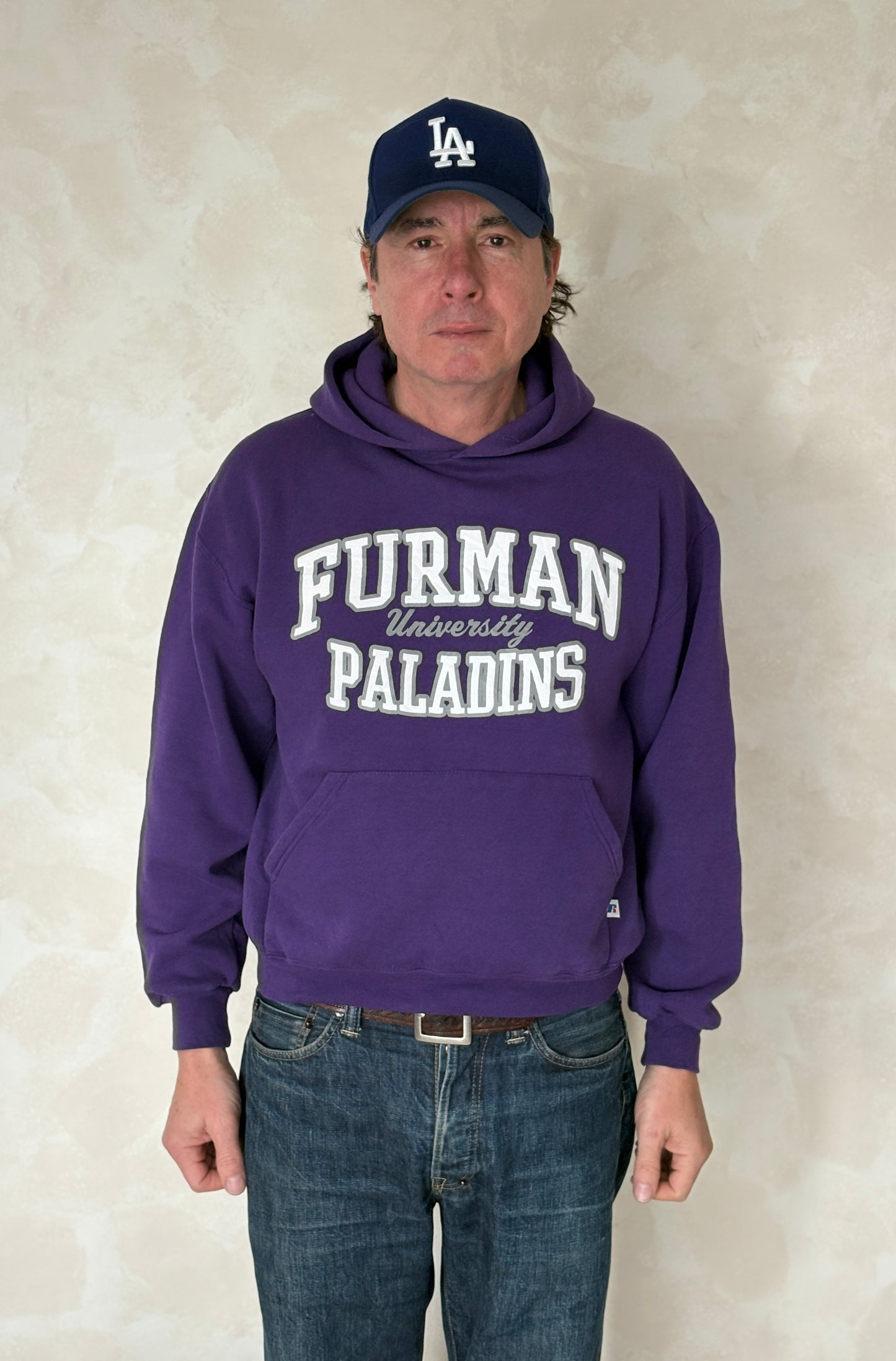 Size M Hooded Furman University Paladins By Russell