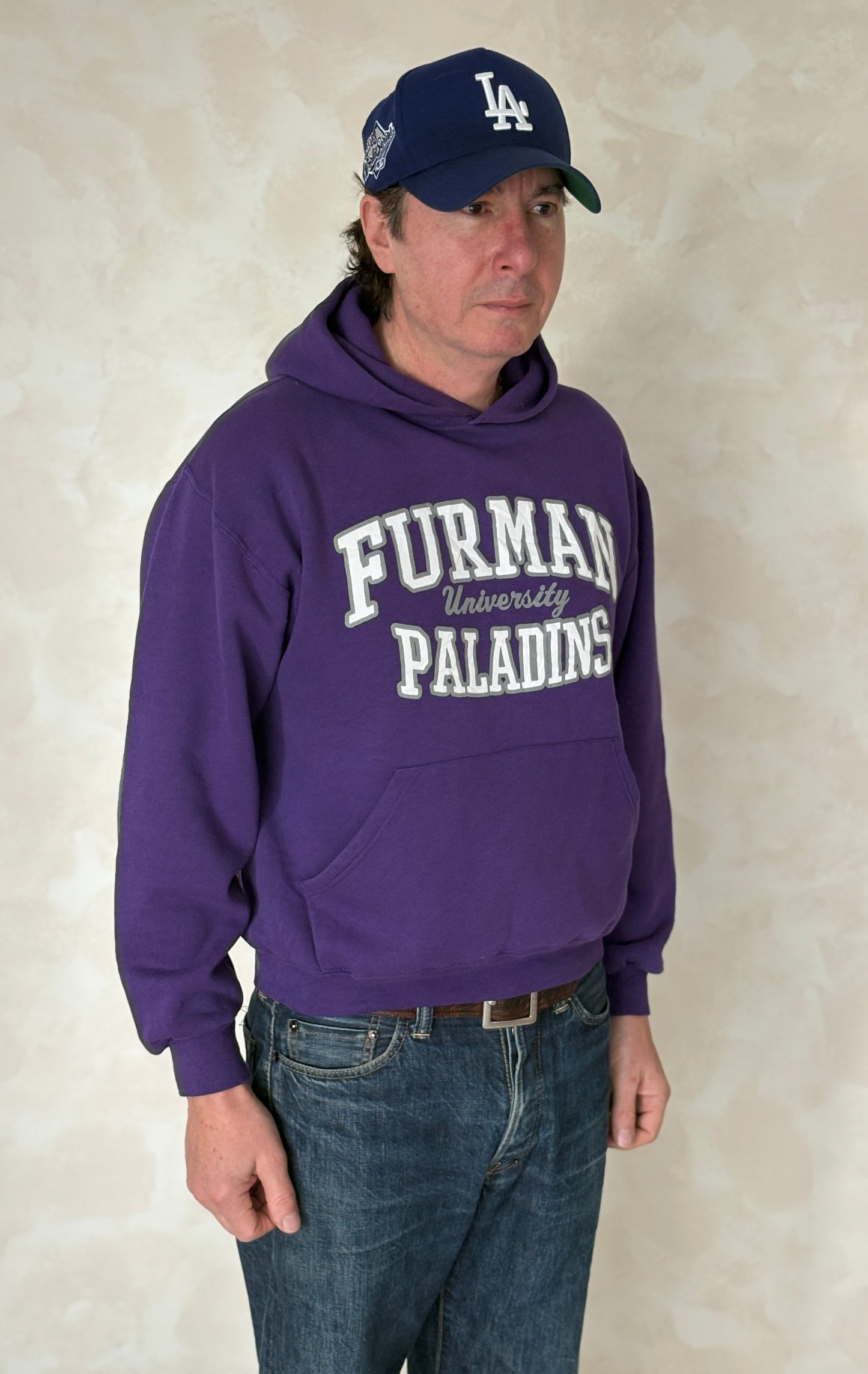 Size M Hooded Furman University Paladins By Russell