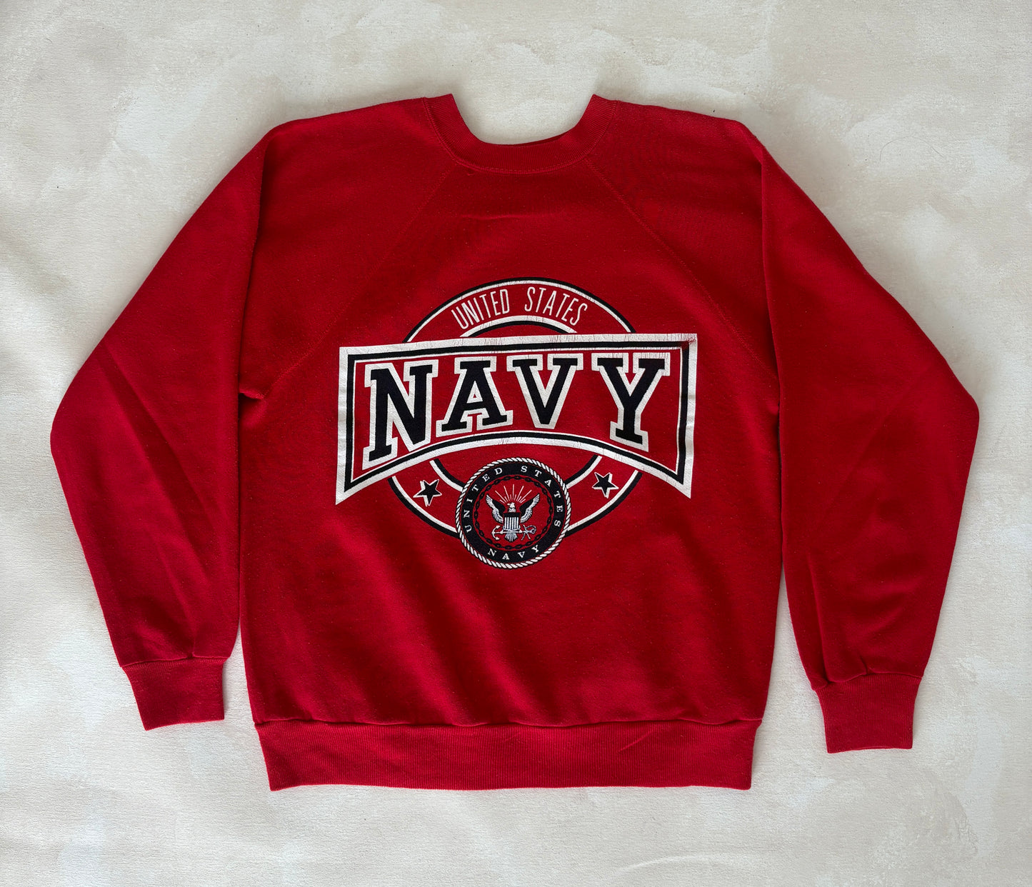 Size M Crew Sweat United States Navy Made in USA