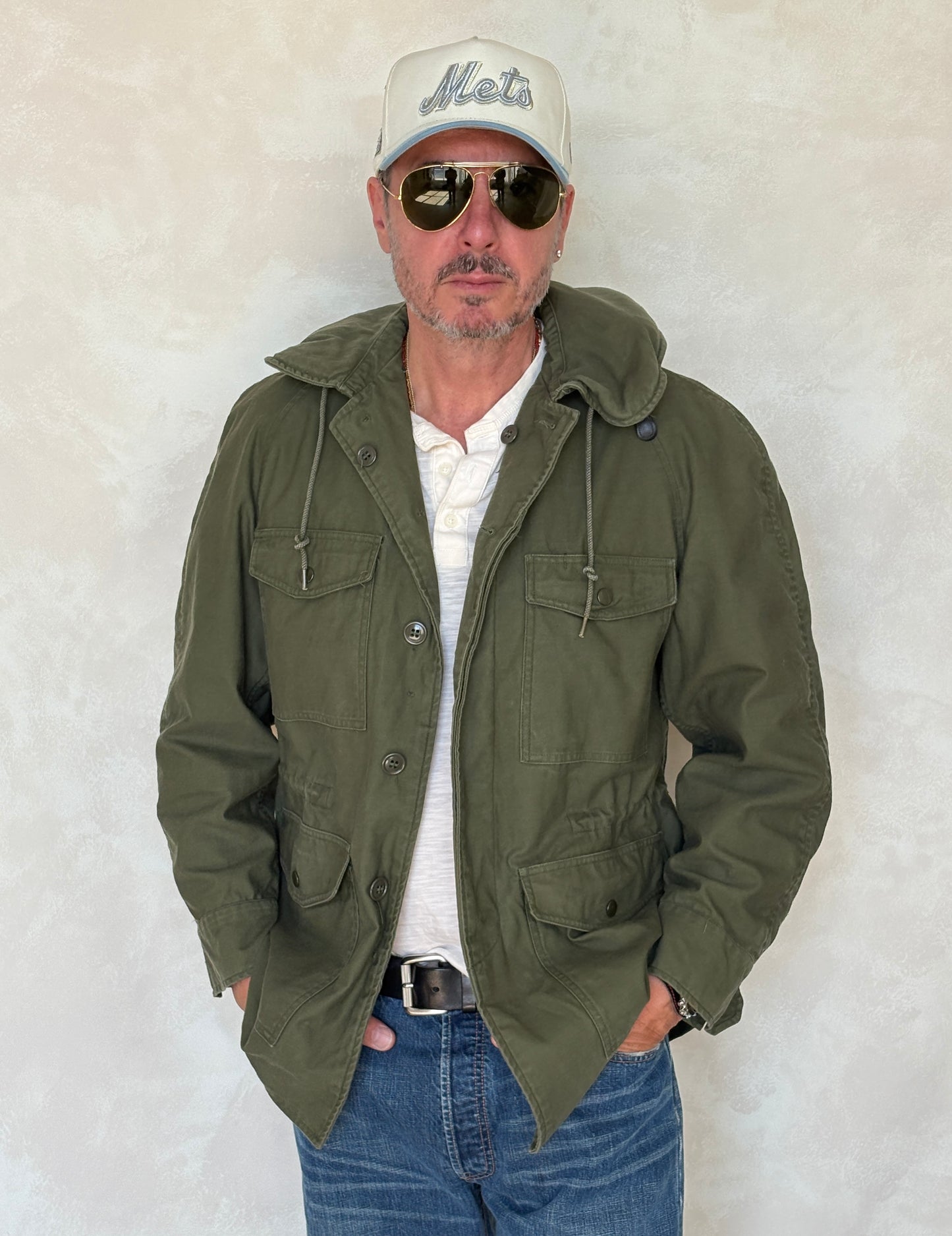 Small Reg. Authentic 1967 OG-107 field jacket Military