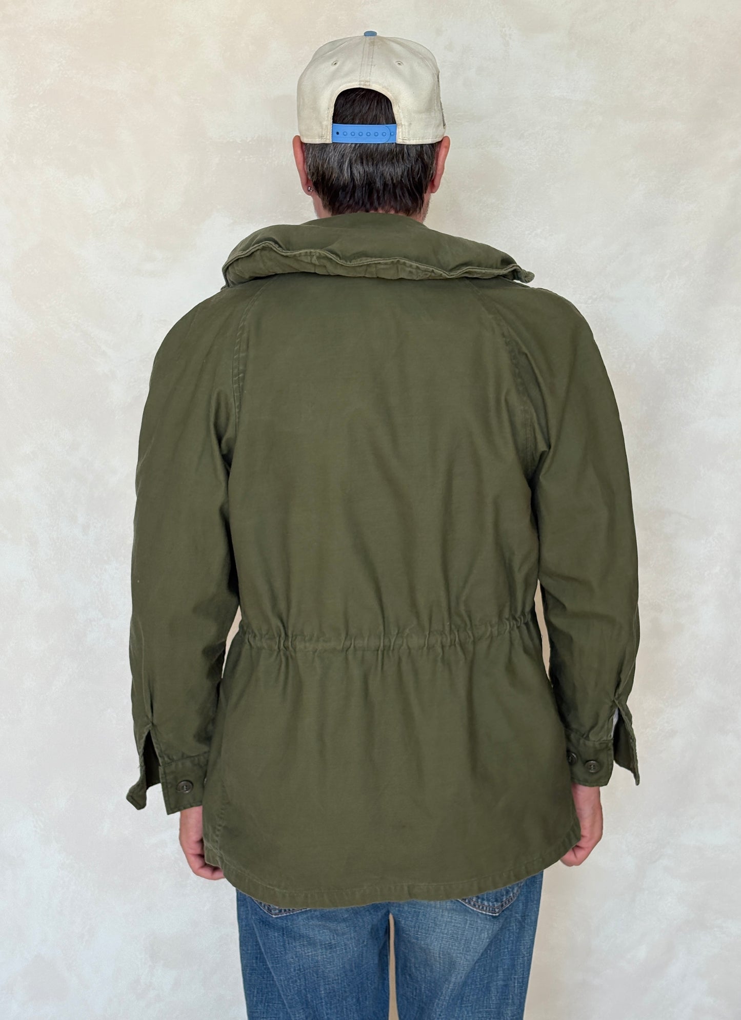 Small Reg. Authentic 1967 OG-107 field jacket Military