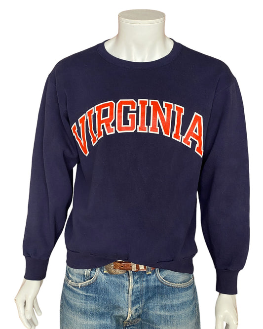 Large Vintage 90s Virginia Sweatshirt Made in USA | Classic American Apparel