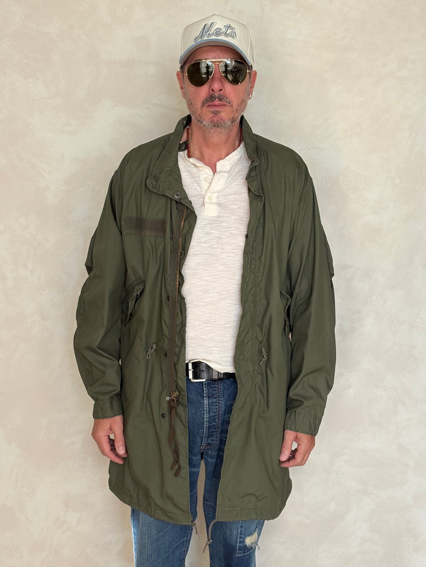X Small . Authentic 1983 US Army M-65 fish tail parka  – OG-107 – Vintage Military Issue