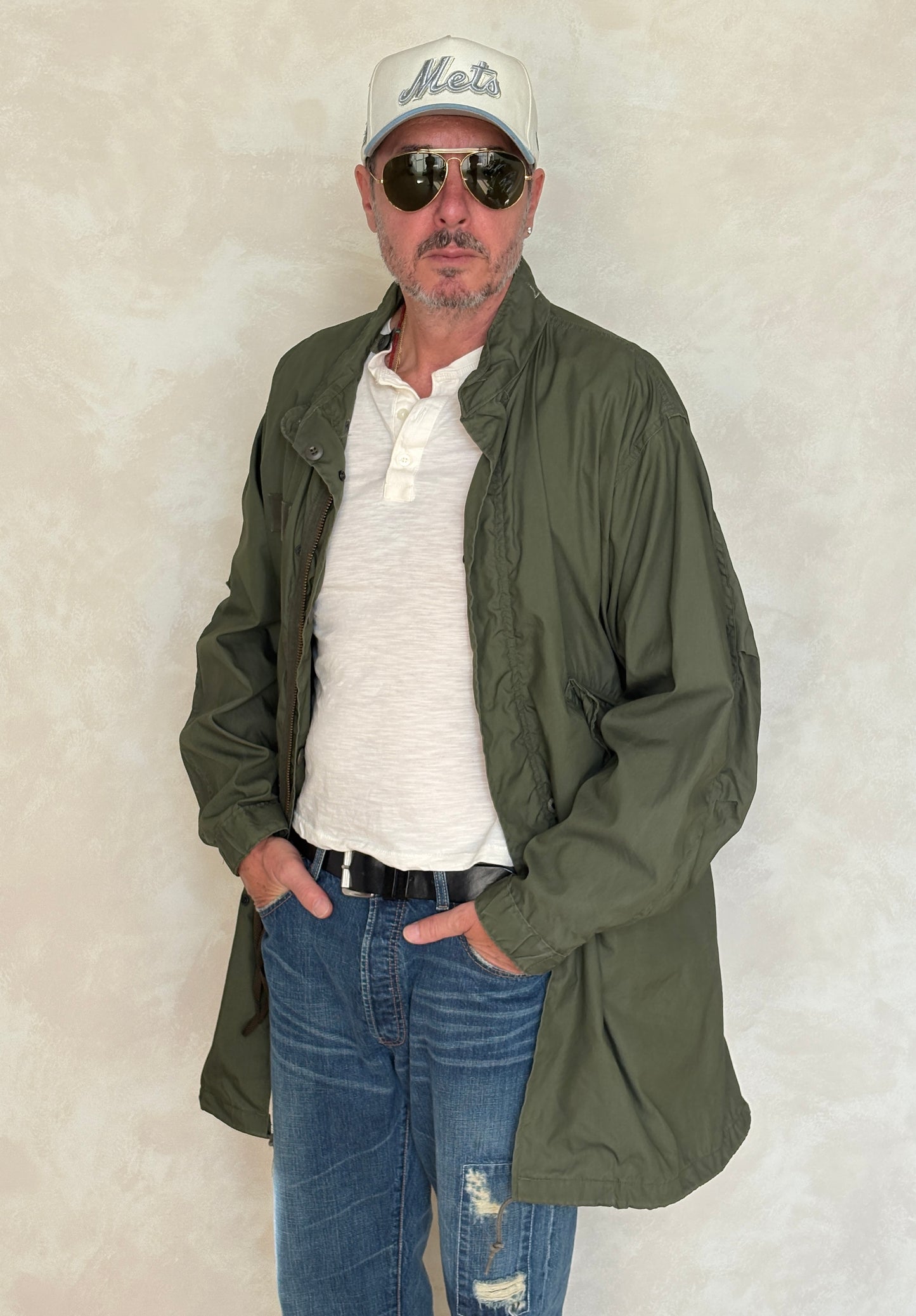X Small . Authentic 1983 US Army M-65 fish tail parka  – OG-107 – Vintage Military Issue