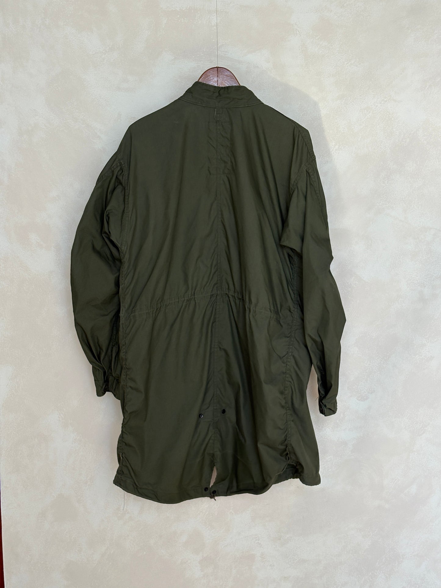 X Small . Authentic 1983 US Army M-65 fish tail parka  – OG-107 – Vintage Military Issue
