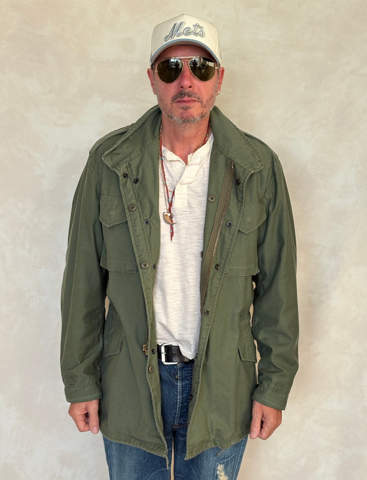Medium Long. Civilian  US M-65 field jacket Military Style .Not army issued