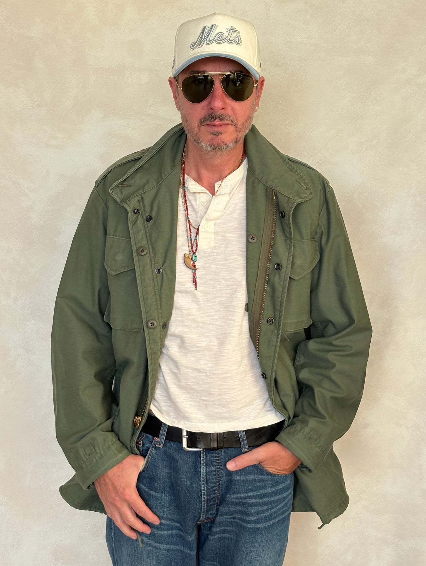 Medium Long. Civilian  US M-65 field jacket Military Style .Not army issued