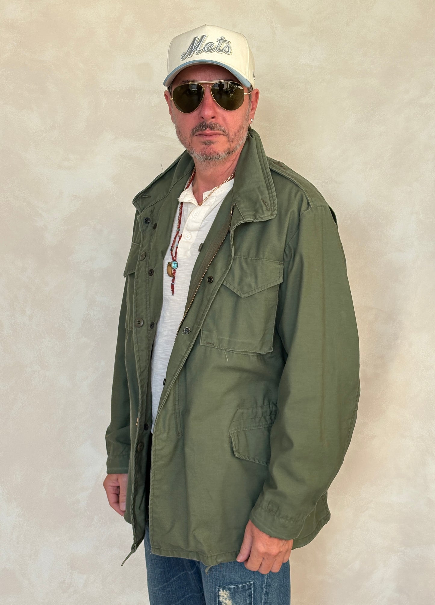 Medium Long. Civilian  US M-65 field jacket Military Style .Not army issued