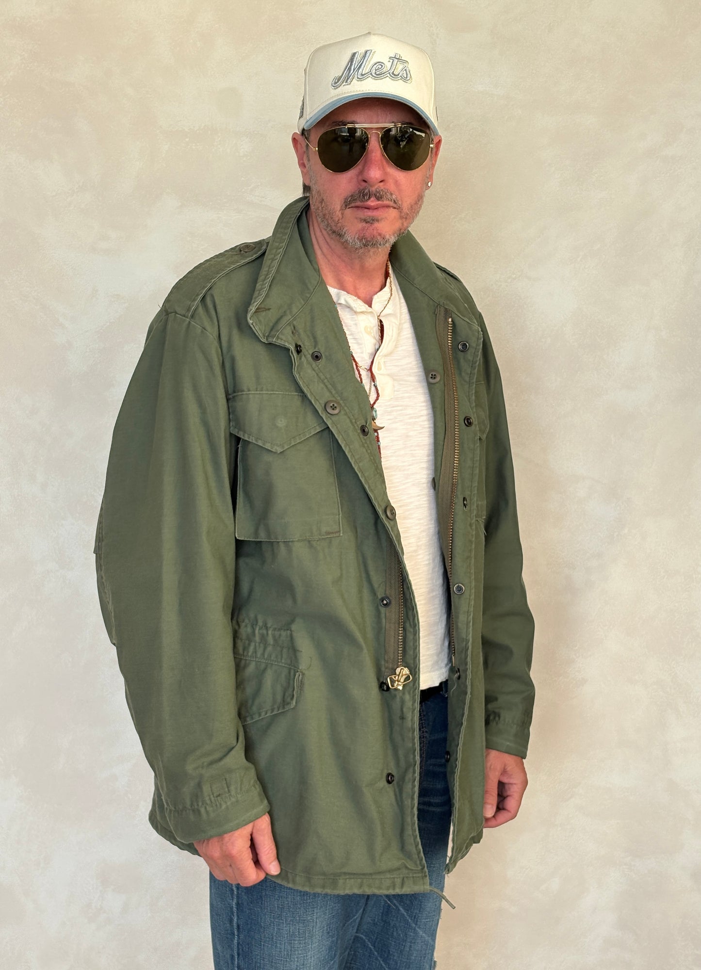 Medium Long. Civilian  US M-65 field jacket Military Style .Not army issued