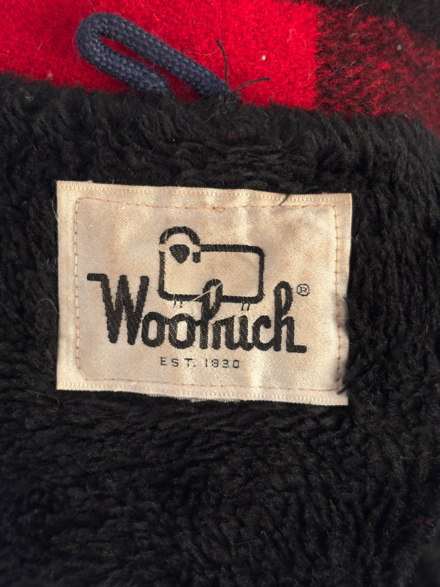 Large. Vintage Woolrich buffalo paid wool jacket