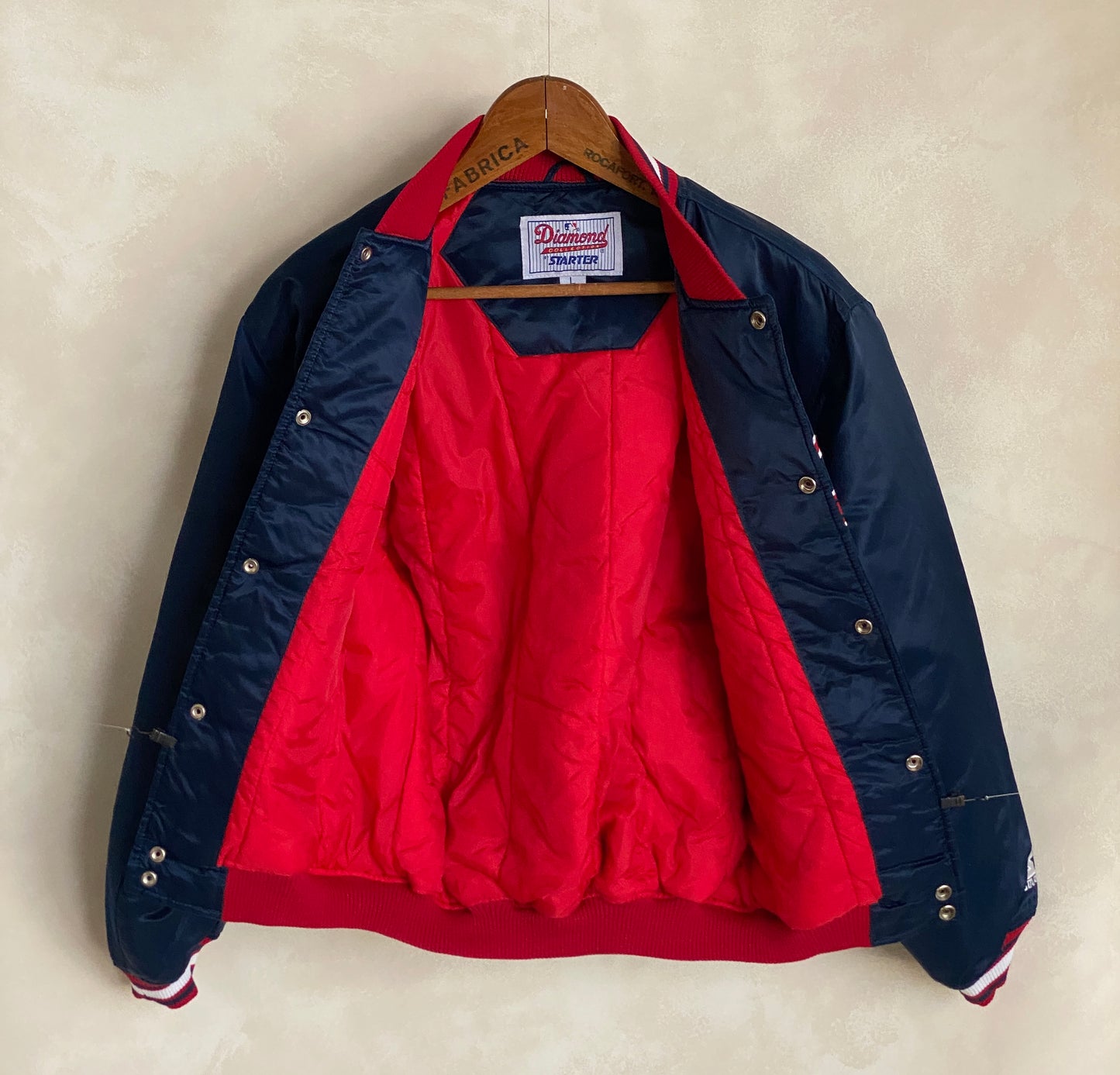 Size Large Youth 90s Vintage Braves Starter Jacket | Retro Athletic Style