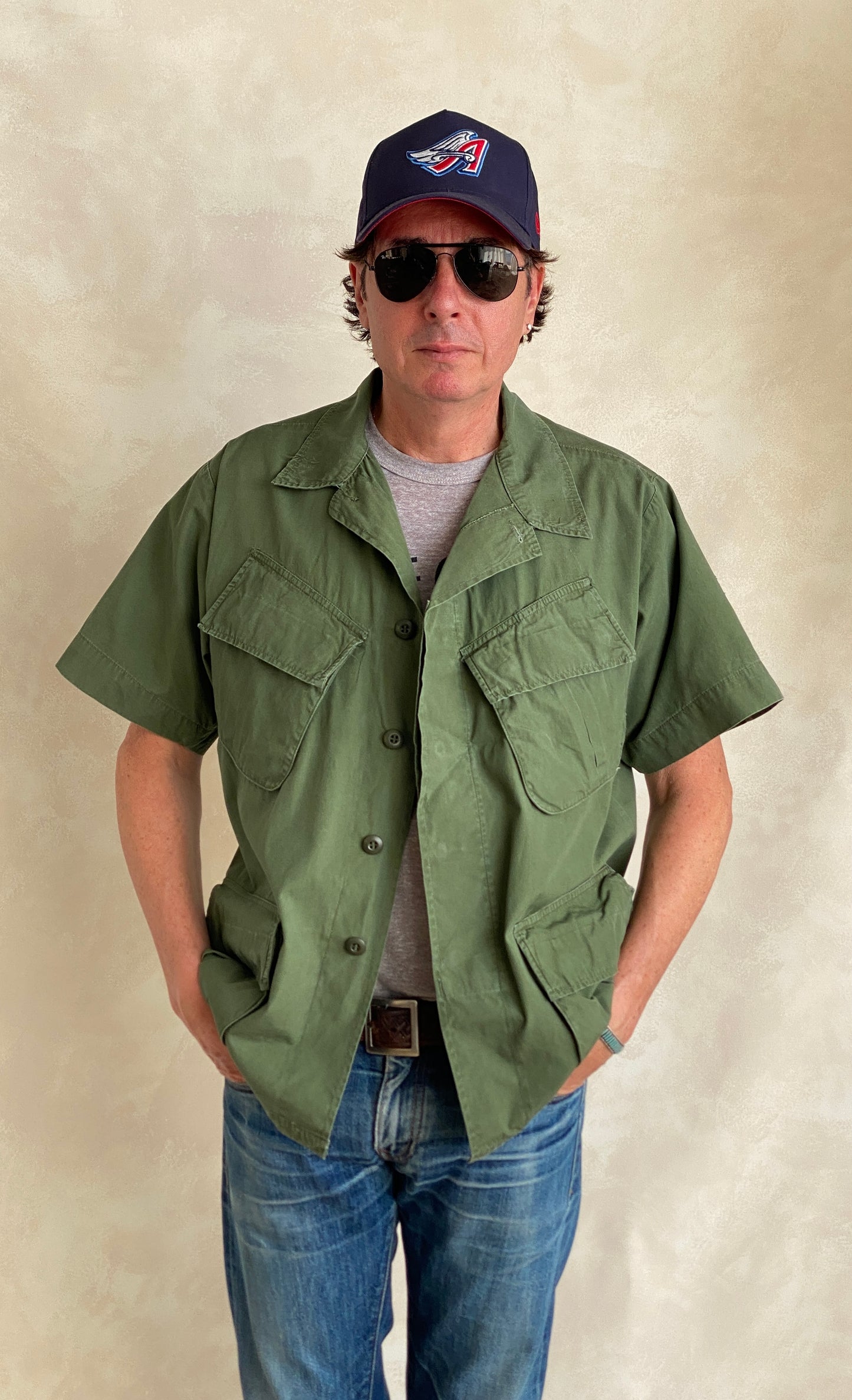 Medium Long Authentic 1969 US Army Vintage Vietnam Jungle Jacket | Classic Military Style | USA Vintage BCN