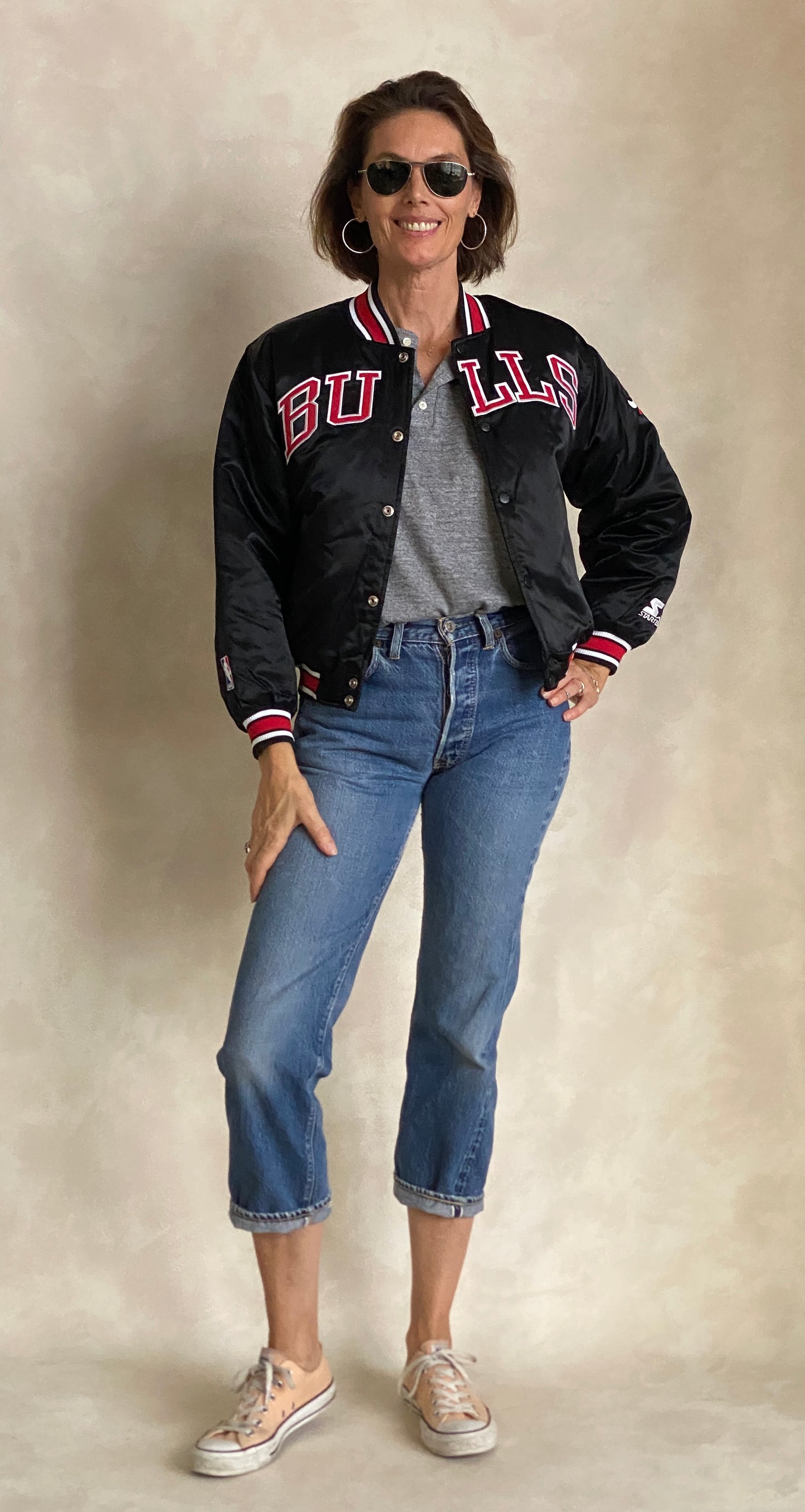 Youth Med . Chicago bulls Starter jacket