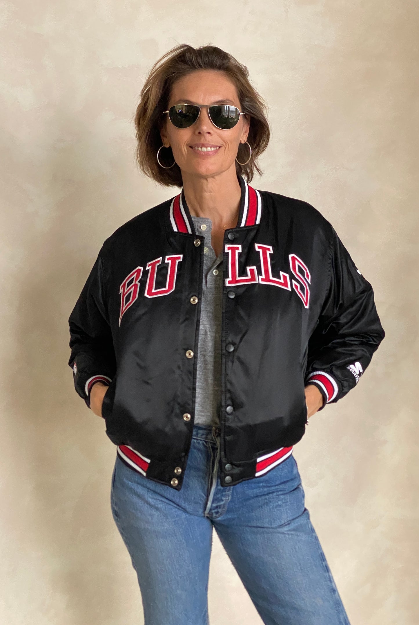 Youth Med . Chicago bulls Starter jacket