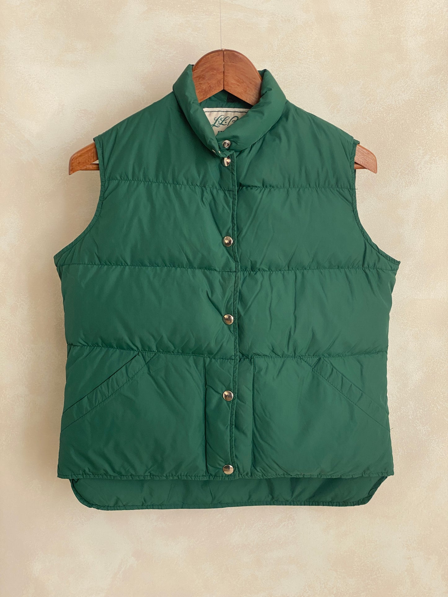 Size Med Ladies. Vintage  L.Lbean down vest