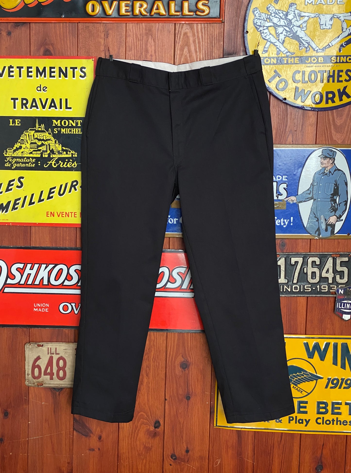 Black Vintage Dickies pants Model 874 size 38X30