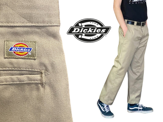 Vintage Beige Dickies Pants Model 874 Size 36x30