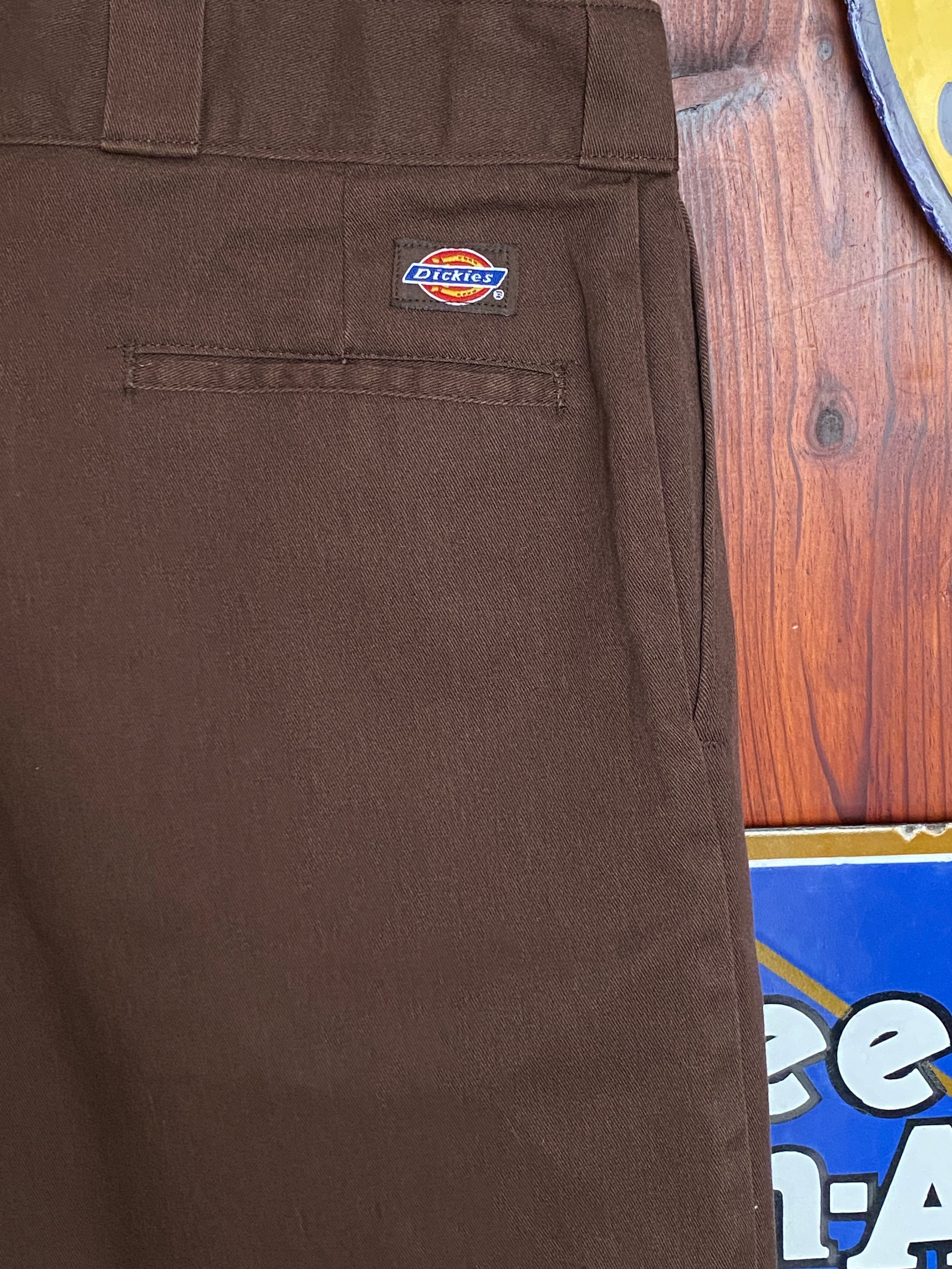 Brown Vintage Dickies Pants Model 874 Size 38X30: Classic Workwear Apparel