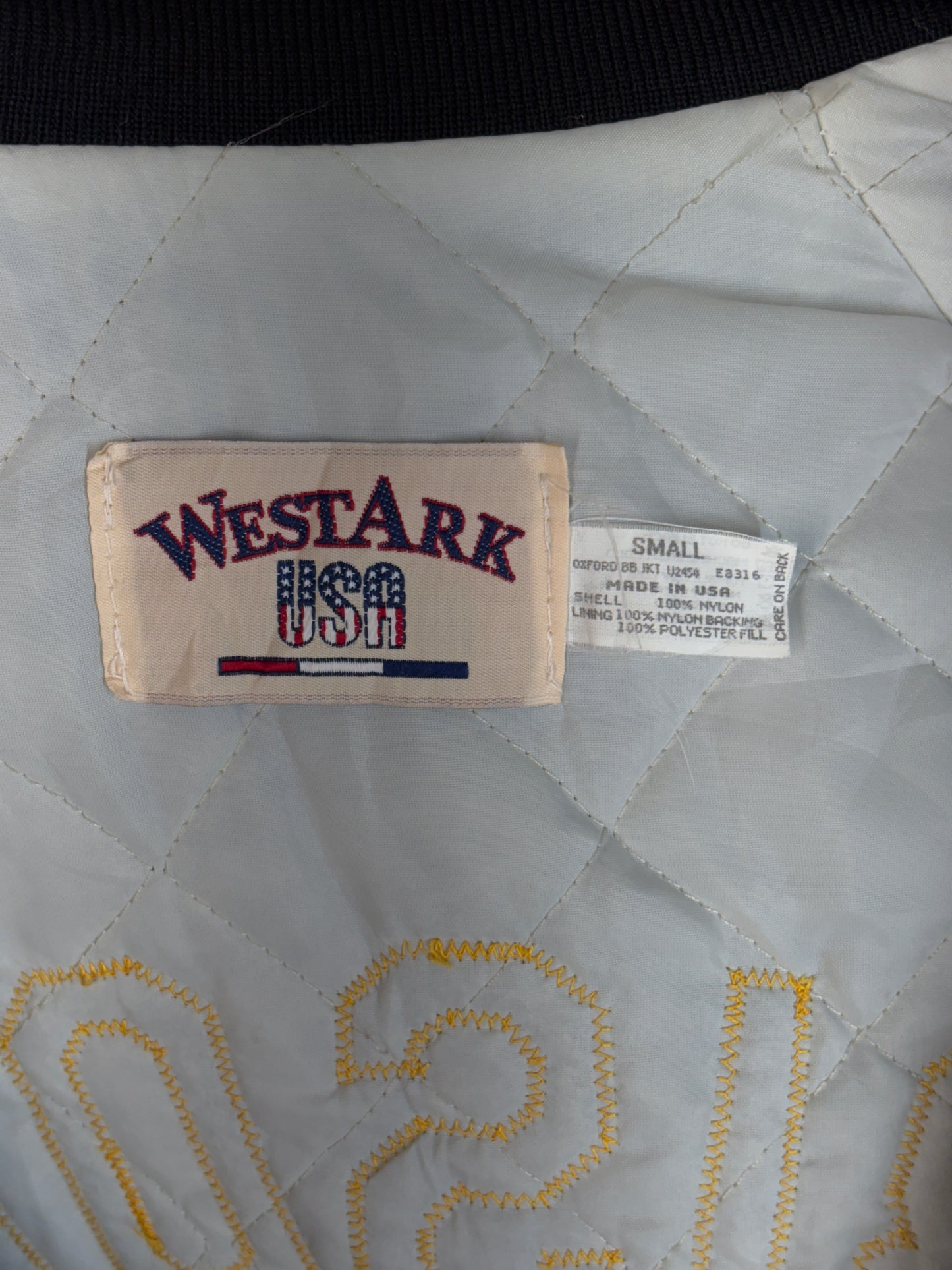 Size Small. Vintage Bison Nylon Jacket Made in USA