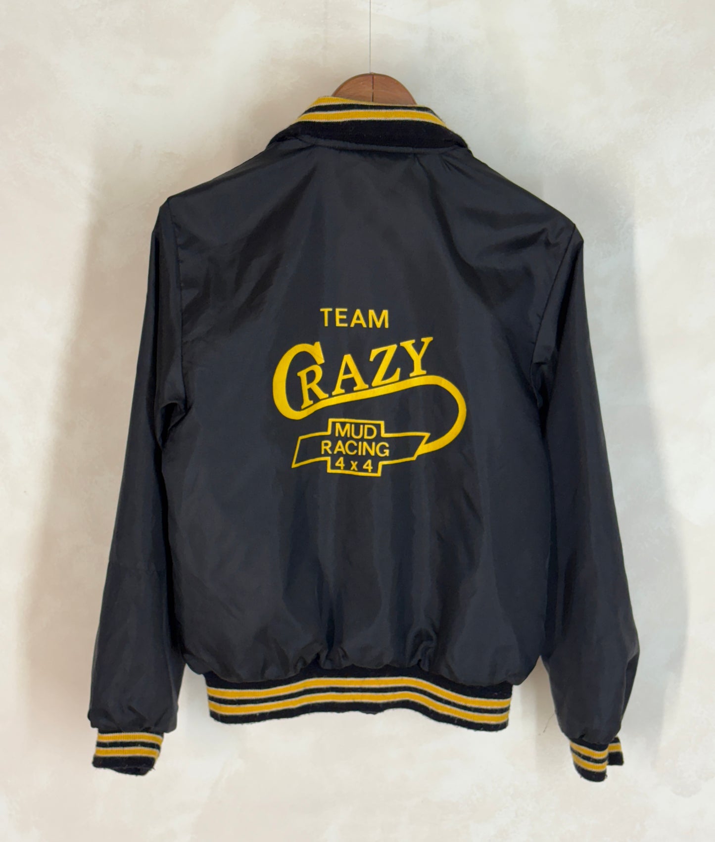 Size XSmall. Vintage 70s Nylon Racing Jacket Made in USA