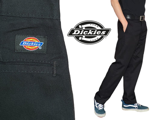 Black Vintage Dickies pants model 874 size 34X32