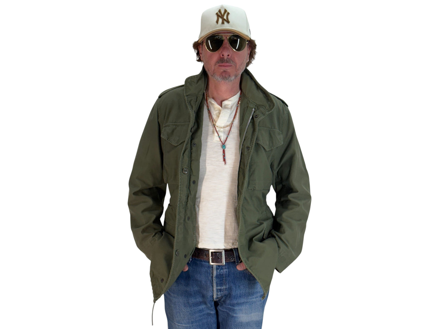 Small Long. Authentic 1967 US Army M-65 Field Jacket – OG-107 – Vintage Military Issue