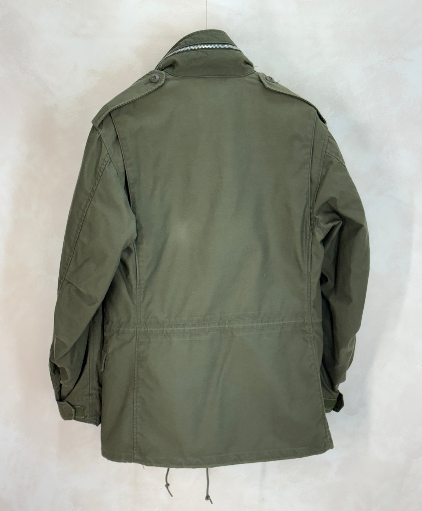 Small Reg. Authentic 1968 US Army M-65 field jacket made by John Ownbey.  Military