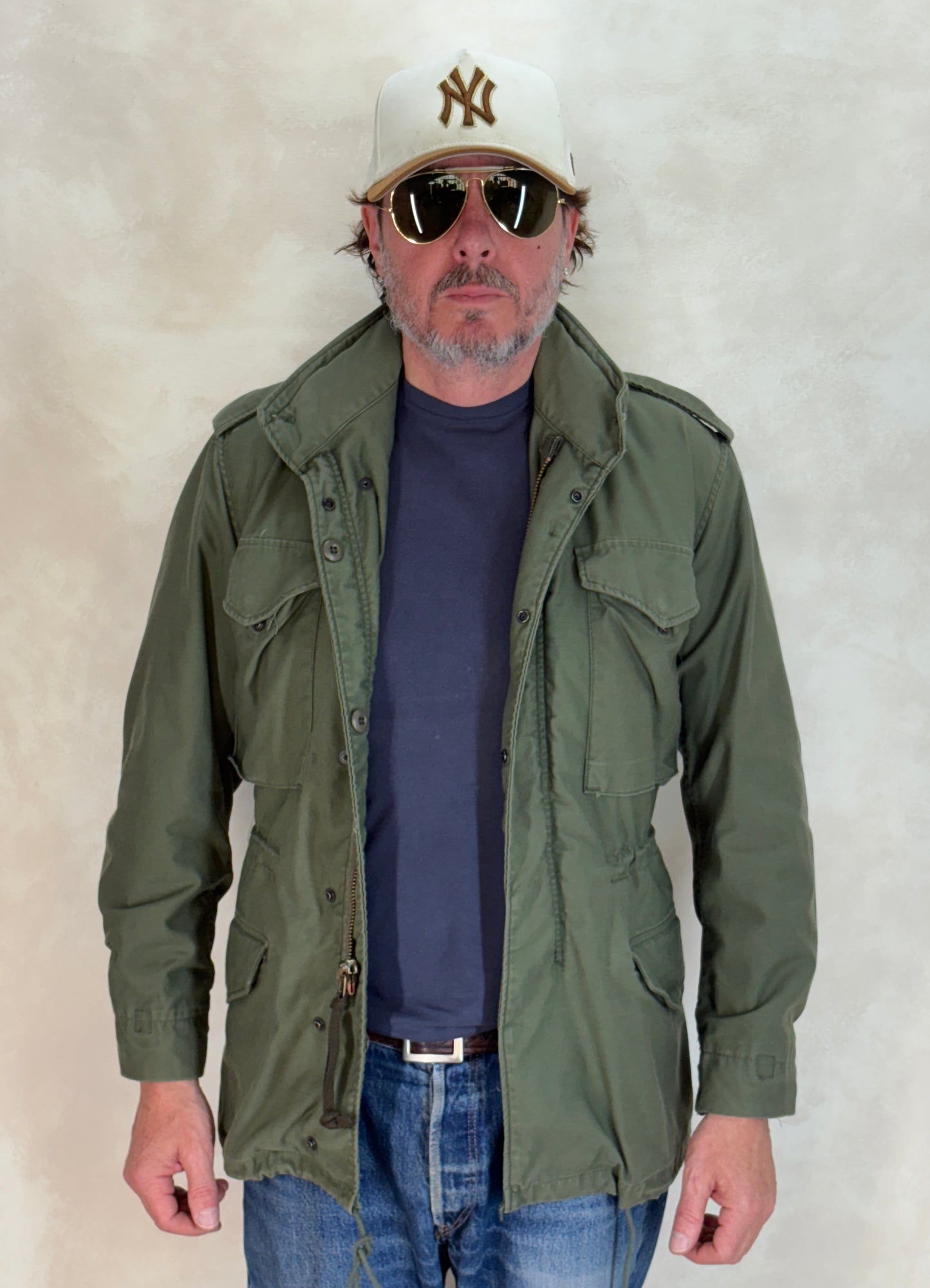 X small . Alpha Industries US M-65 field jacket.  Military