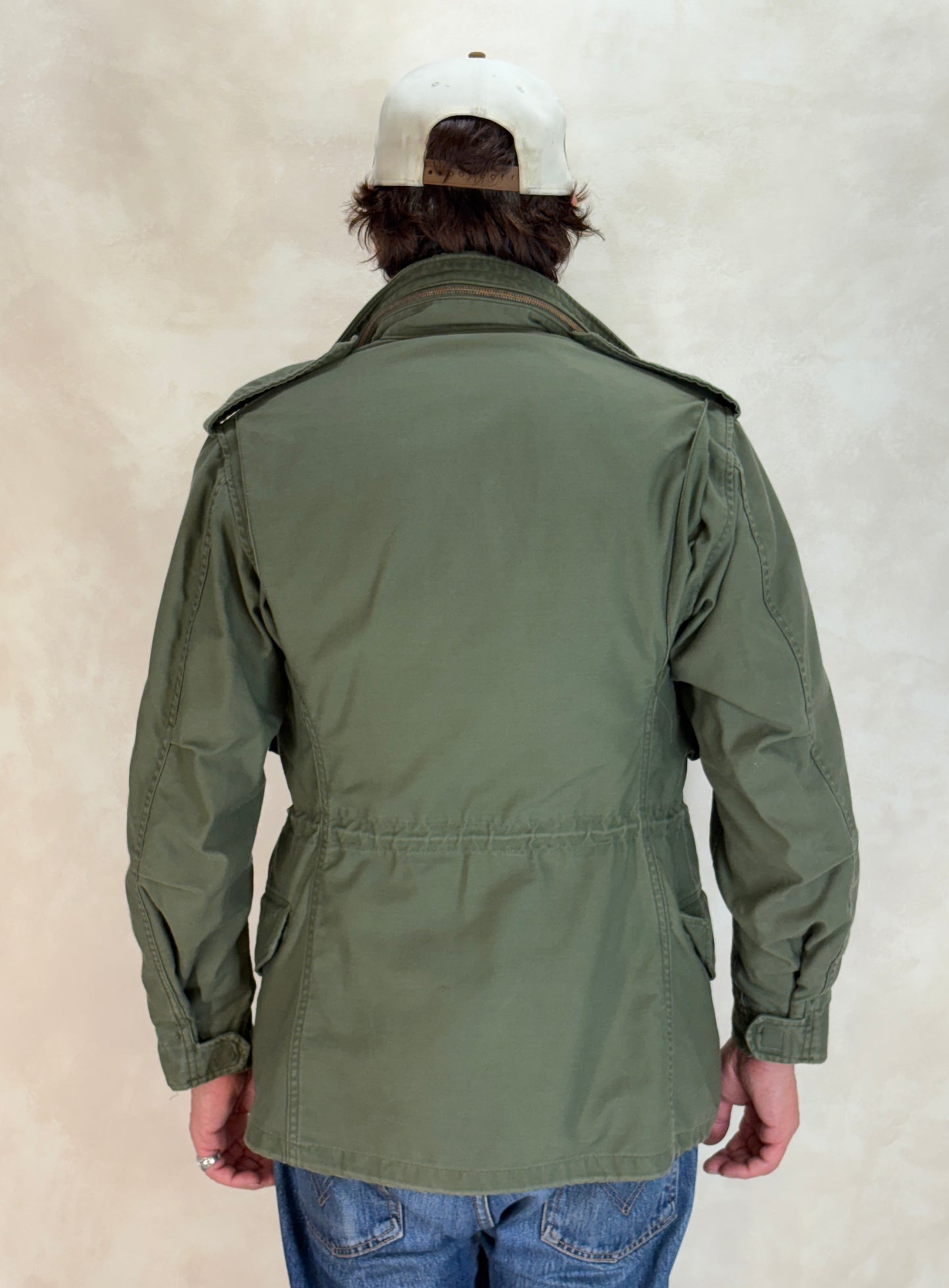 X small . Alpha Industries US M-65 field jacket.  Military