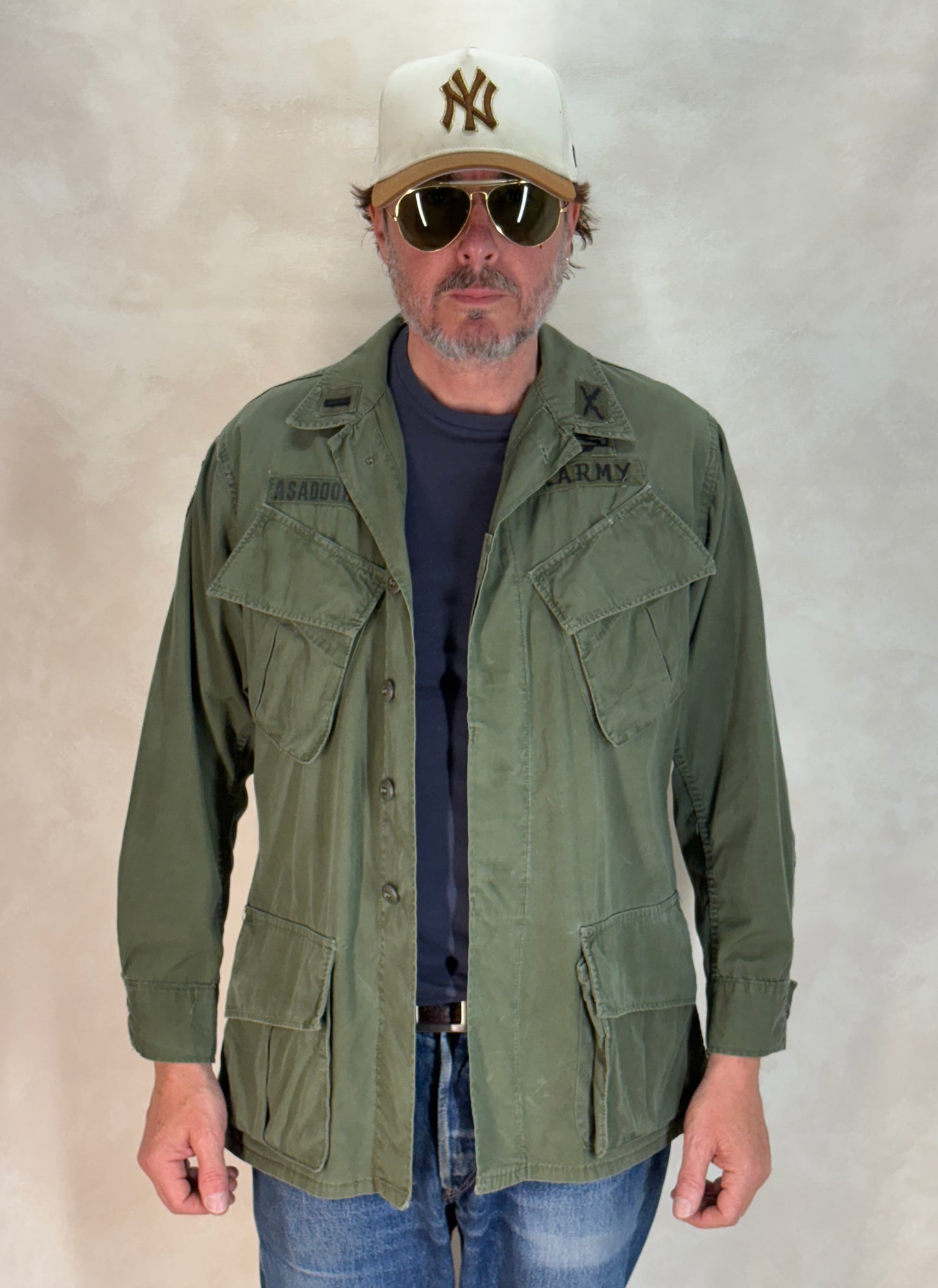 Small Reg. Authentic 1966/67 US Army vintage Vietnam jungle jacket.
