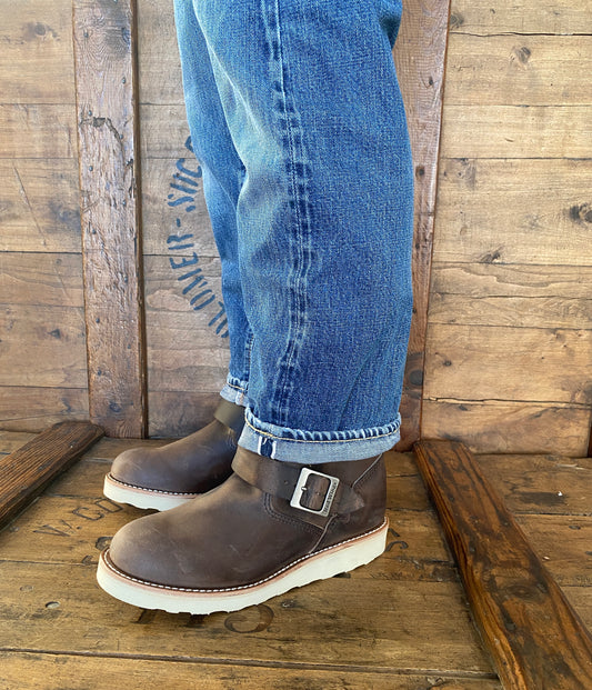 Size 6.5D (38.5 Euro) R W 2975 Heritage Engineer Boots Made In USA (Seconds)