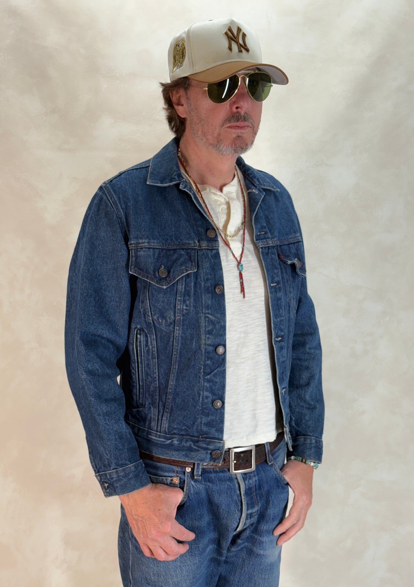 Size 38US / 48EU. Vintage 1980s Levi’s 70506 Trucker Jacket – 4 Pockets – Made in USA