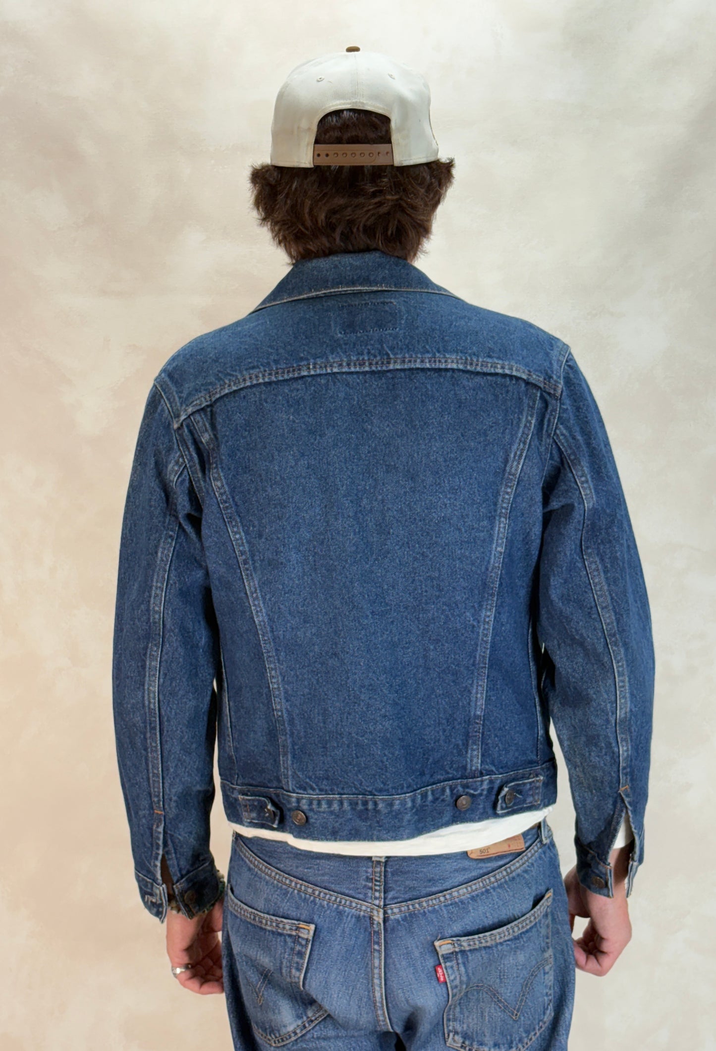 Size 38US / 48EU. Vintage 1980s Levi’s 70506 Trucker Jacket – 4 Pockets – Made in USA