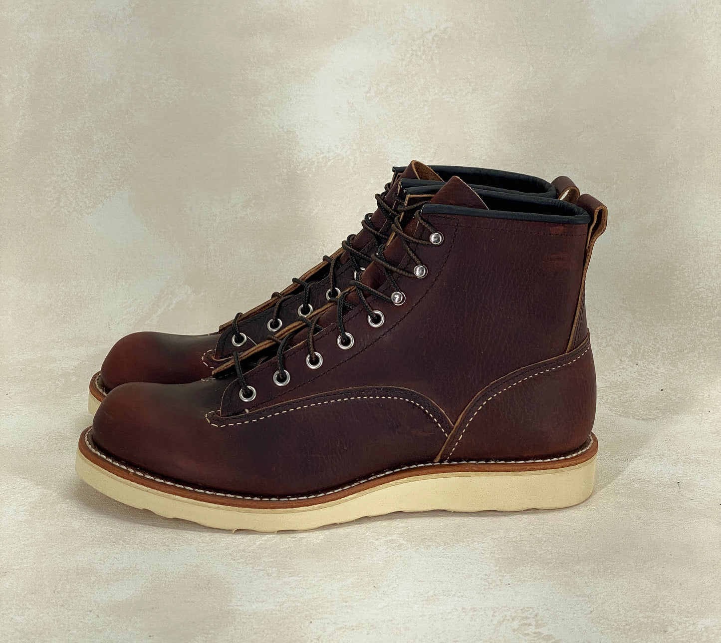 Size 7.5 D (40 Euro) R W Lineman 2906 Boots Made In USA. Factory Seconds