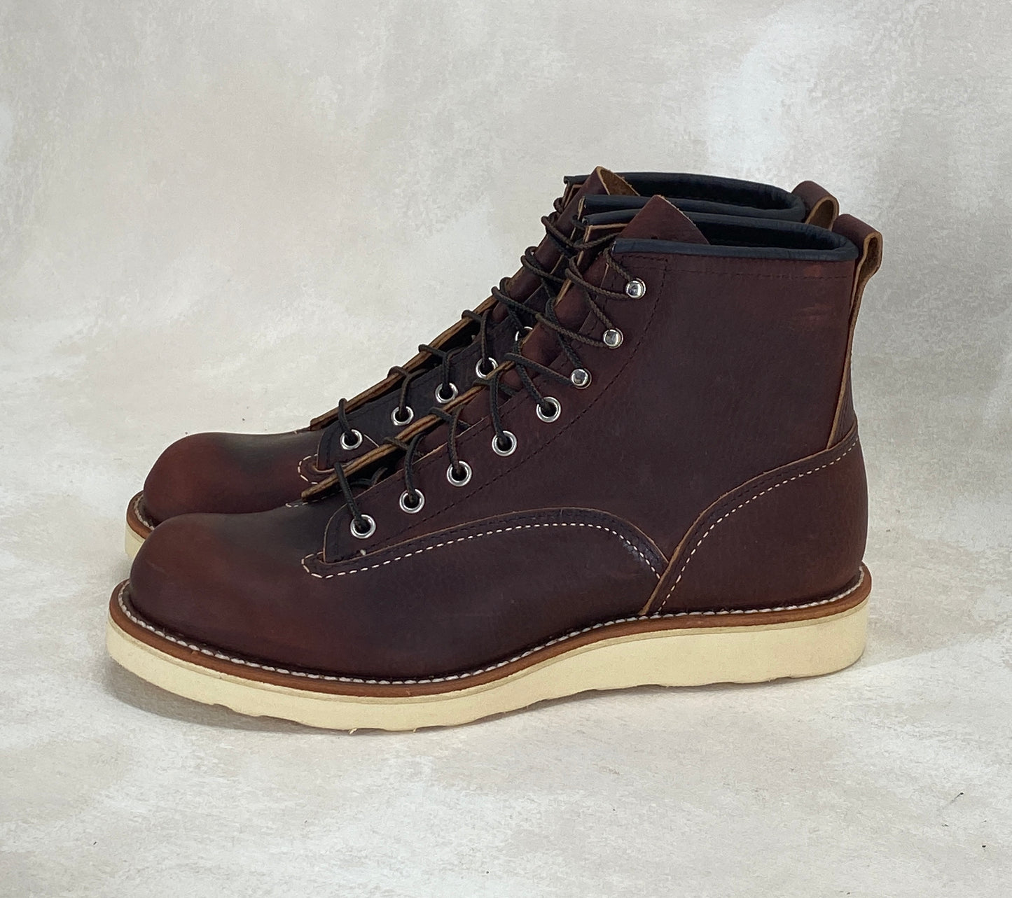 Size 7.5 D (40 Euro) R W Lineman 2906 Boots Made In USA. Factory Seconds