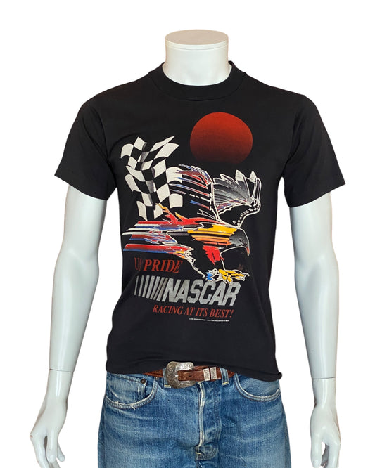 Med. Nascar vintage 80s t shirt Made In USA