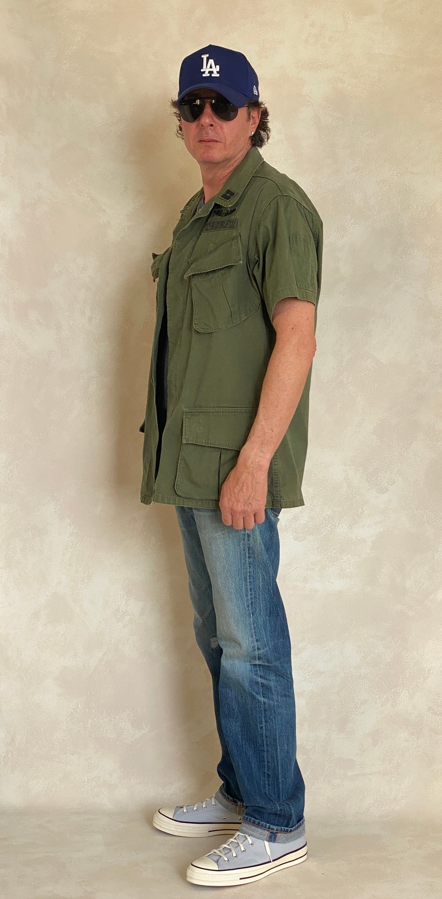 Medium. Authentic 1967 US Air Force vintage Vietnam jungle jacket.