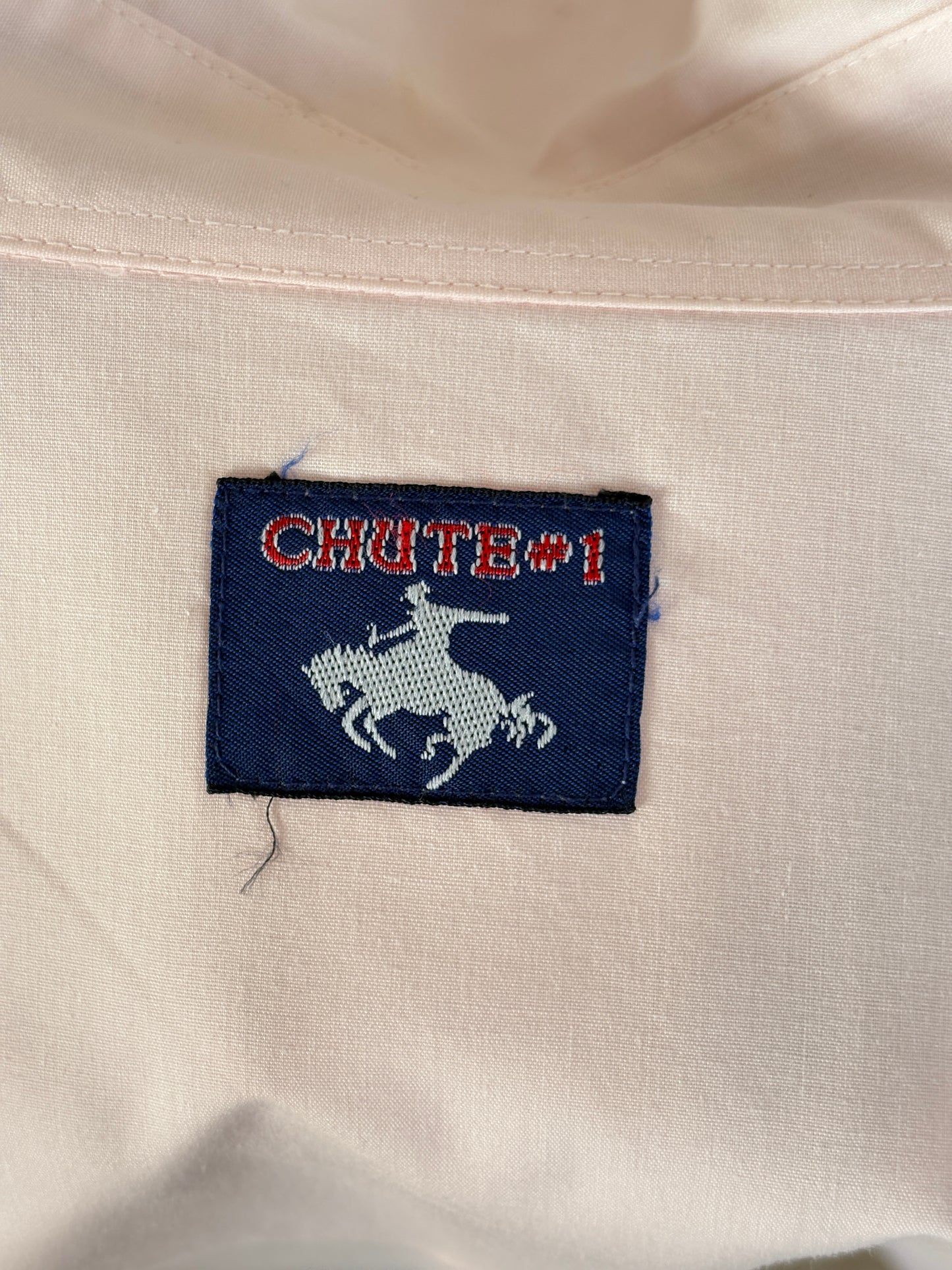 Size M. Authentic 70’s embroidered shirt Western Shirt