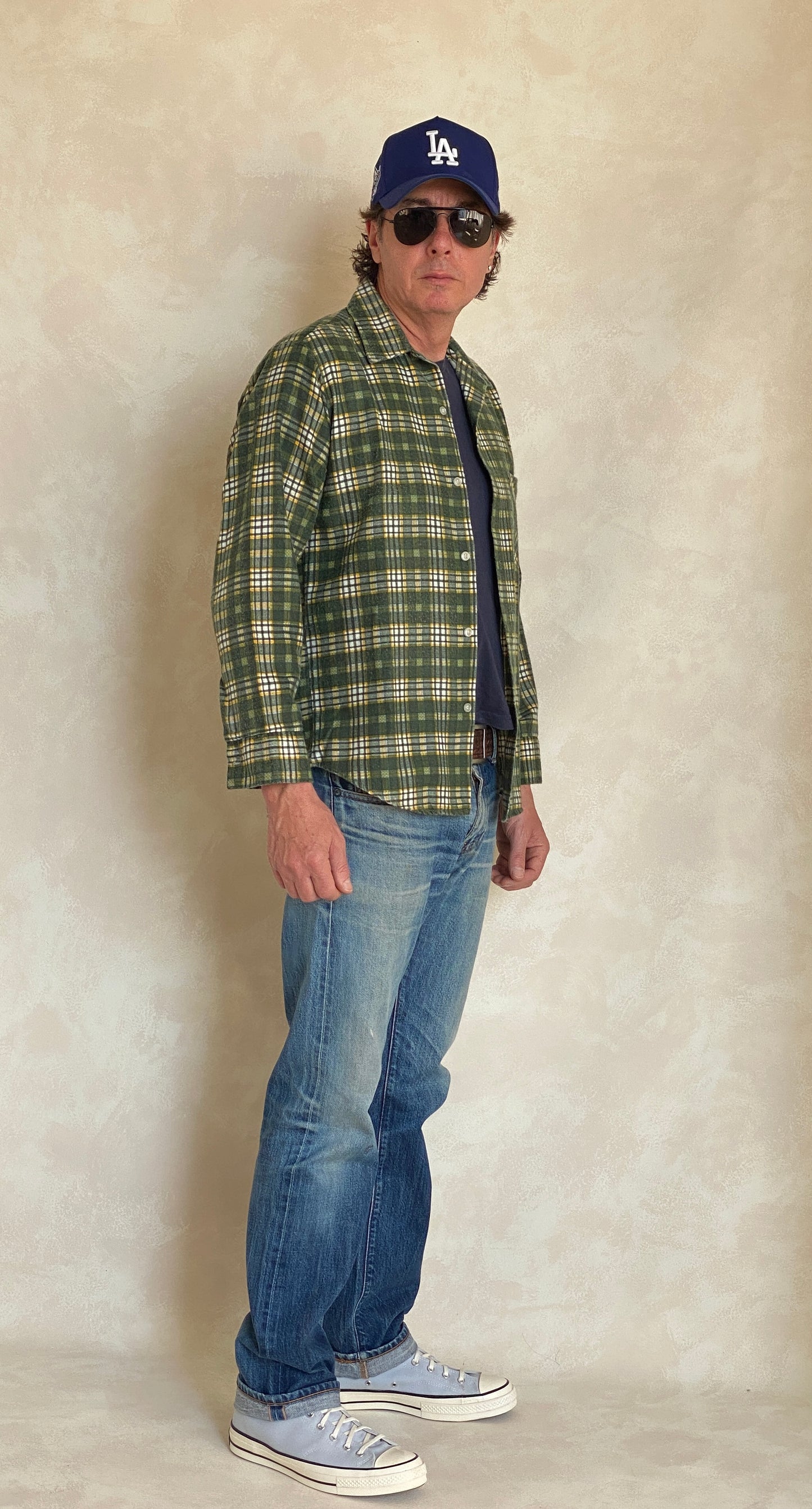Large Vintage 90s Flannel Shirt | Classic Retro Style | USA Vintage BCN