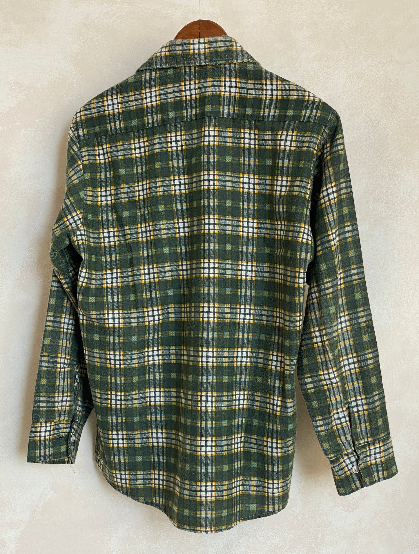 Large Vintage 90s Flannel Shirt | Classic Retro Style | USA Vintage BCN