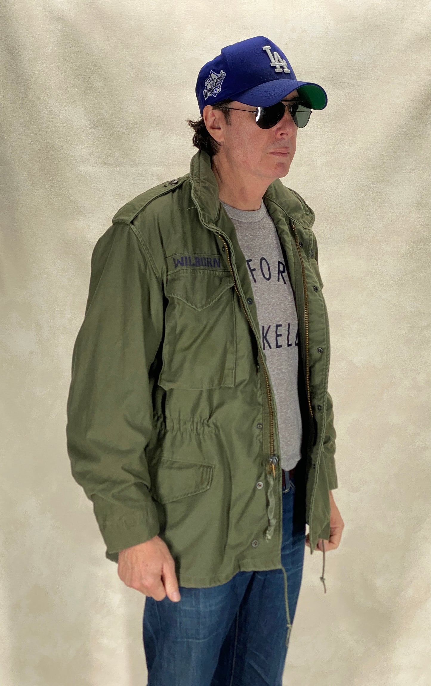 Small Reg. Authentic 1982 US Army Vintage M-65 field jacket