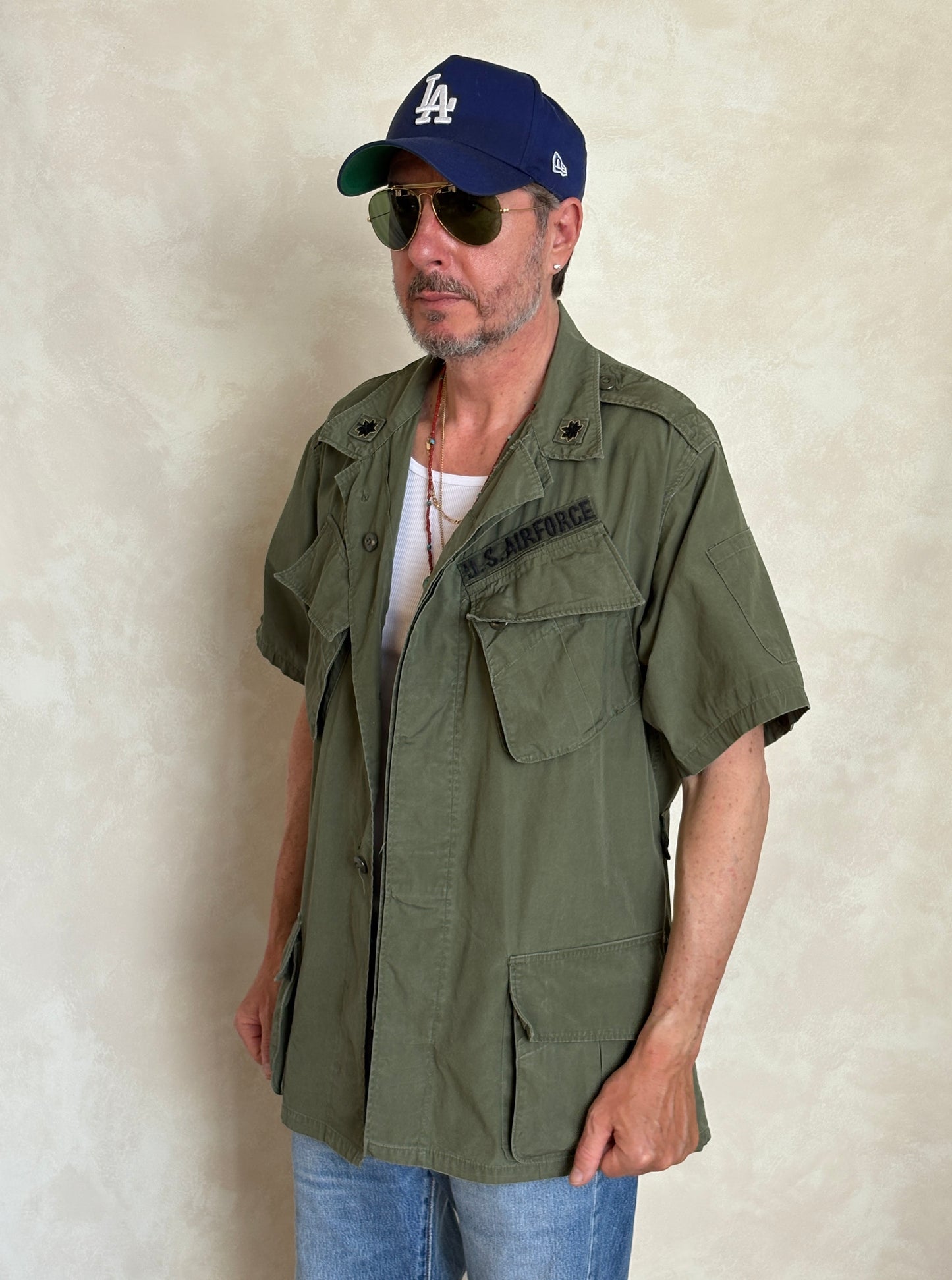 Size Large Reg. 2nd second pattern 1965 jungle jacket Vietnam war era