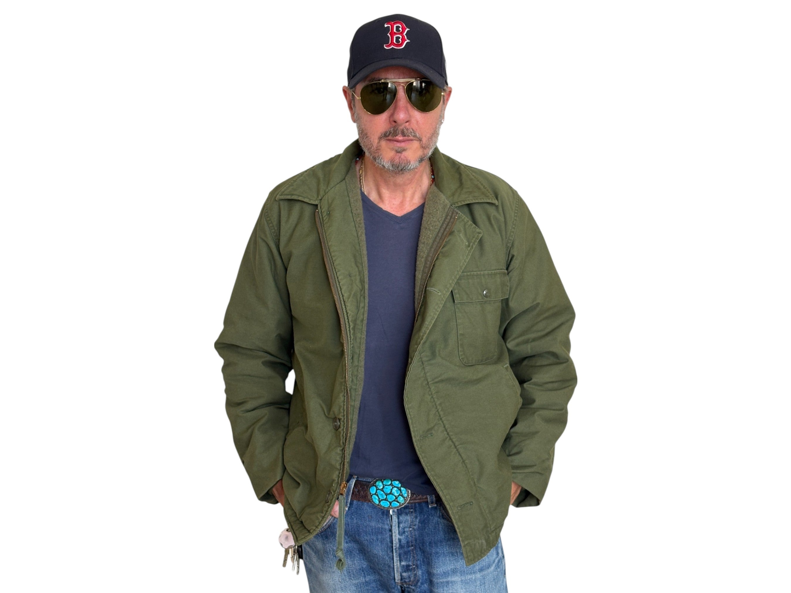 ジャケット・アウター Vintage Remake - Short Military Jacket IMG_6685-Photoroom_2_ca407621-