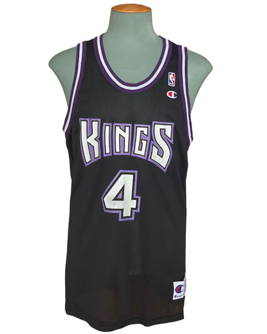 90s Vintage Kings NBA Jersey, #4 Williamson Champion Jersey, Size 48, Authentic NBA Jersey, Sports Memorabilia, Basketball Apparel