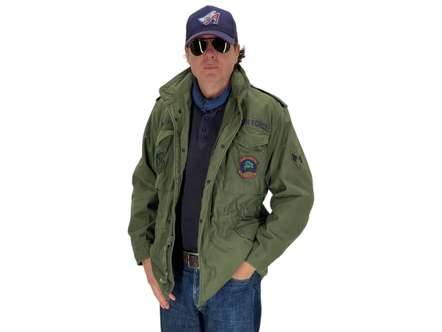 Small Reg. Authentic 1987 US Air Force M-65 Field Jacket – Vintage Military