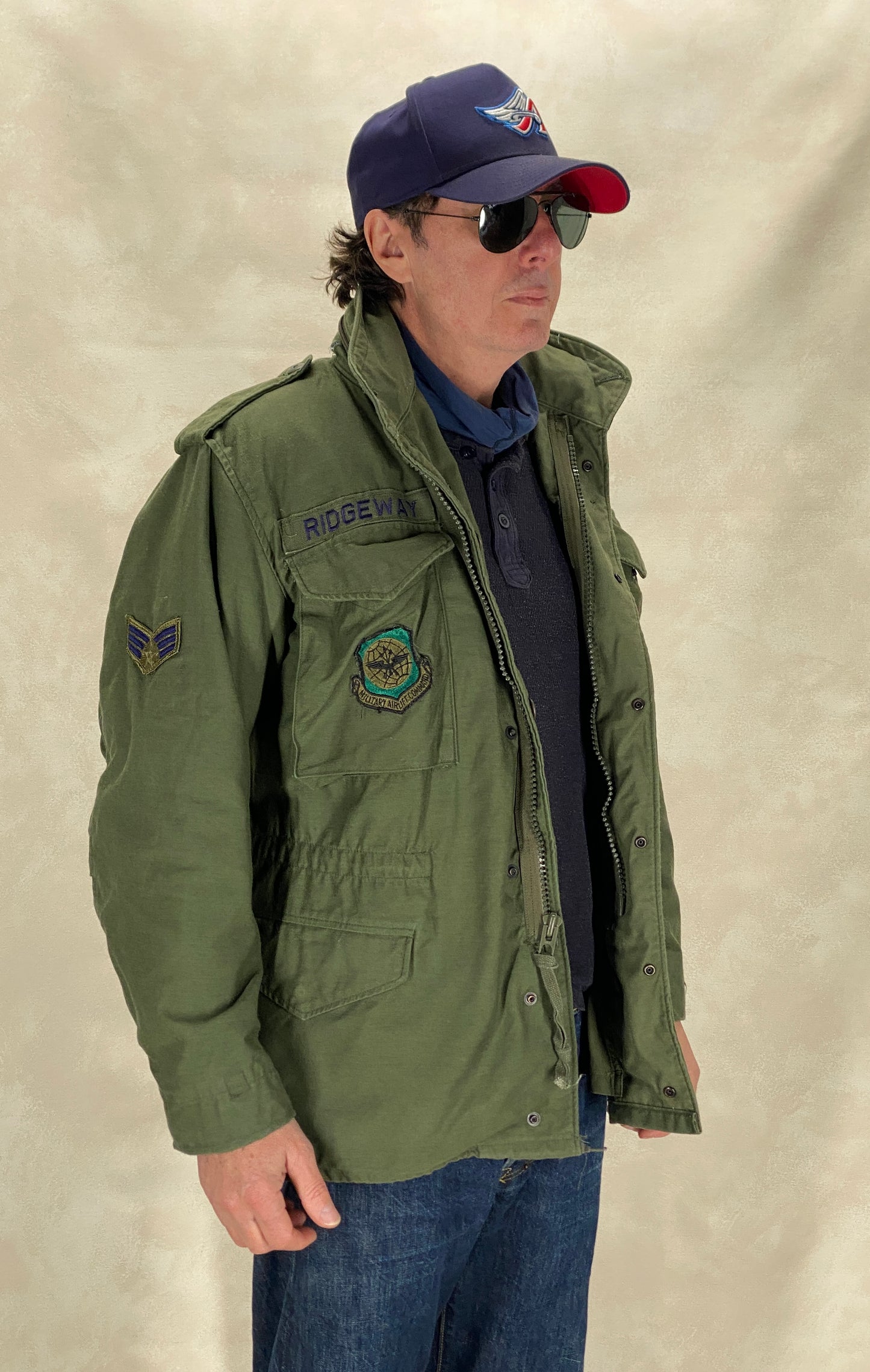 Small Reg. Authentic 1987 US Air Force M-65 Field Jacket – Vintage Military