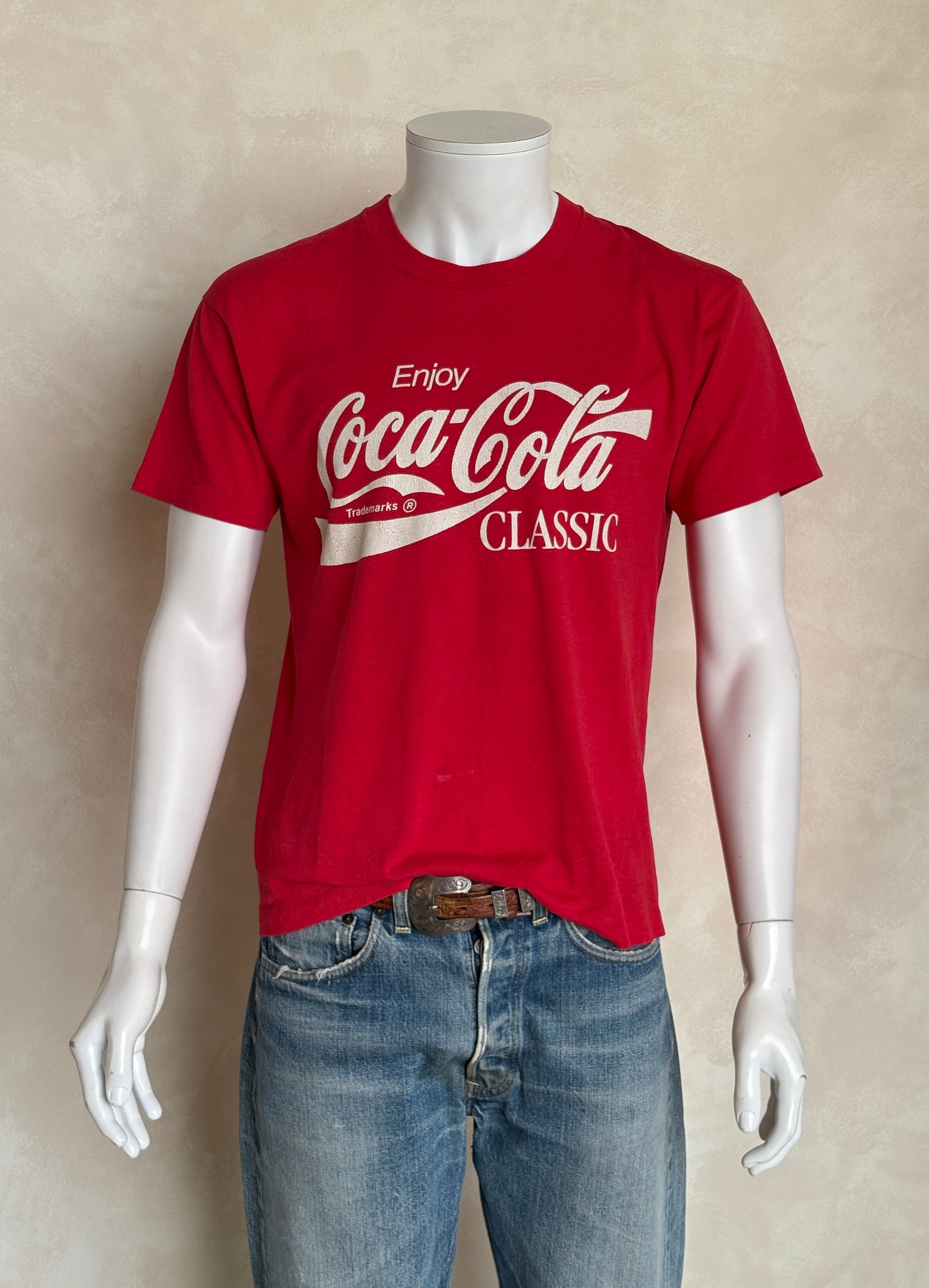 Size Large. Vintage 80s Coca-Cola T-Shirt – Made in USA