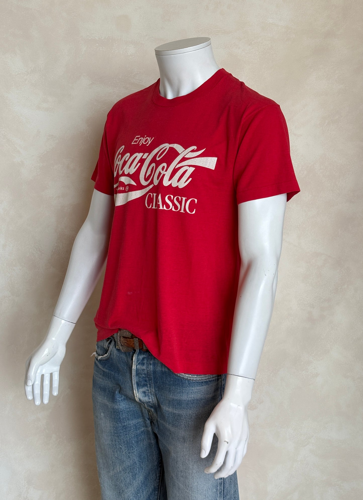 Size Large. Vintage 80s Coca-Cola T-Shirt – Made in USA
