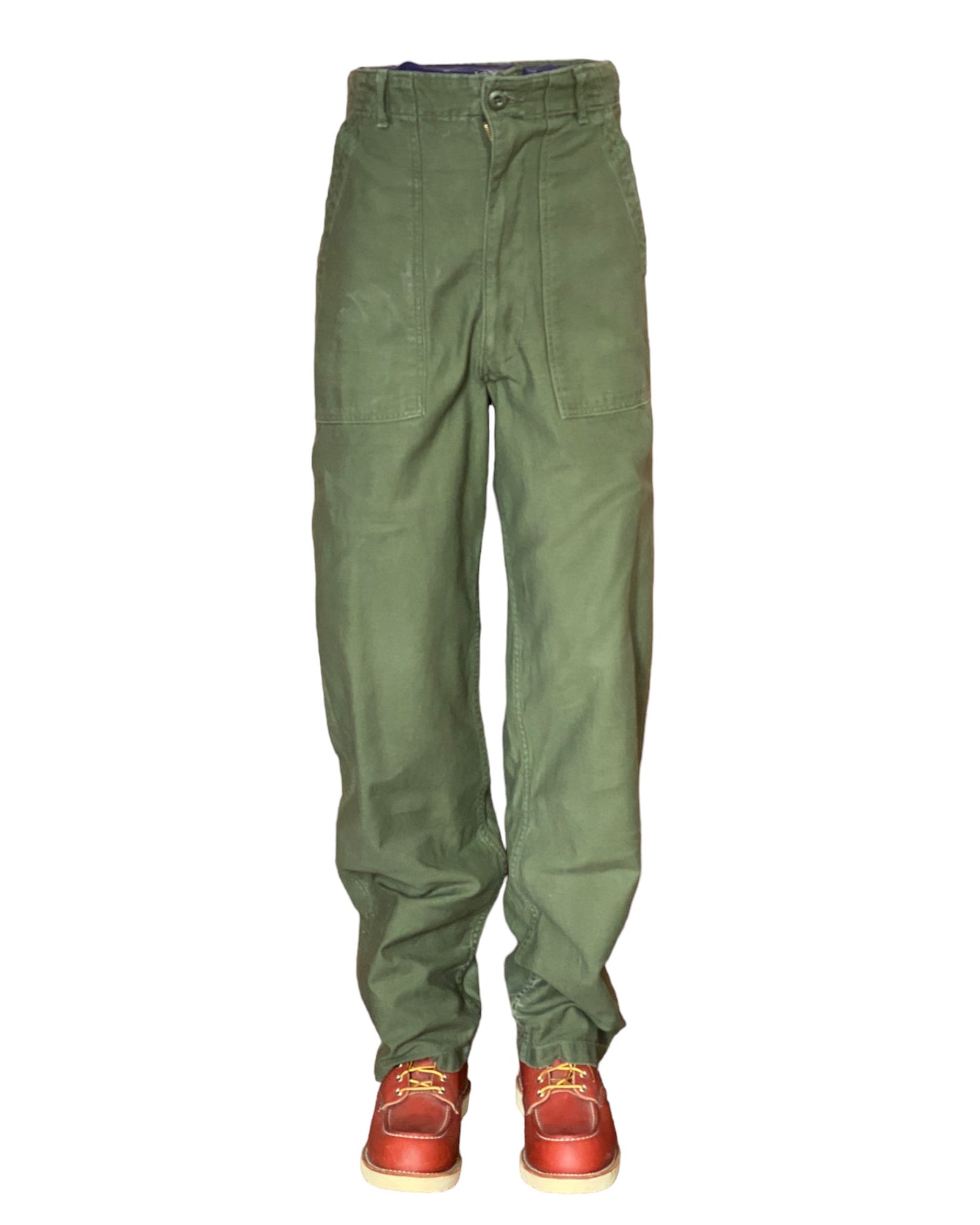 Size 29X35 Authentic 1968 Vietnam War Era OG-107 Fatigue Pants | Vintage Military Apparel