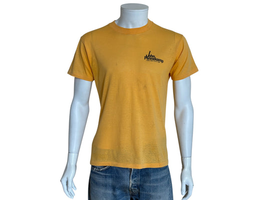 Vintage 1979 French Reef tee – bold scuba diving graphic with tropical retro flair. Large